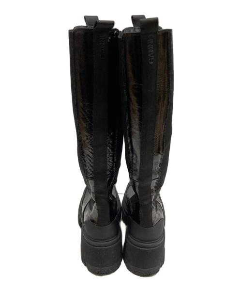 GANNI（ガニー）Ganni (ガニー) cleated high chelsea boots ブラック サイズ:39の古着・服飾アイテム