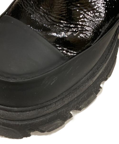 GANNI（ガニー）Ganni (ガニー) cleated high chelsea boots ブラック サイズ:39の古着・服飾アイテム