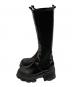 Ganni (ガニー) cleated high chelsea boots ブラック サイズ:39：25000円