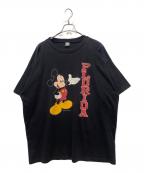 USEDユーズド）の古着「ヴィンテージプリントTシャツ」｜ブラック