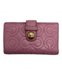 COACH（コーチ）の古着「カードケース」｜ピンク