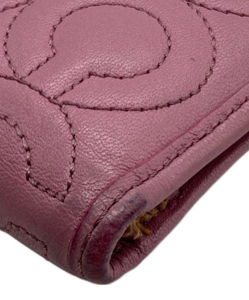 COACH（コーチ）COACH (コーチ) カードケース ピンクの古着・服飾アイテム