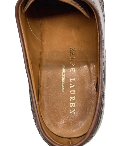 RALPH LAUREN（ラルフローレン）RALPH LAUREN (ラルフローレン) ウィングチップシューズ ブラウン サイズ: 11Eの古着・服飾アイテム