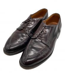 Alden（オールデン）の古着「Vチップ ノルウィージャンフロント」｜ブラウン