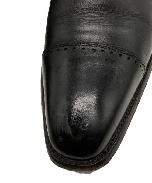 SCOTCH GRAIN（スコッチグレイン）SCOTCH GRAIN (スコッチグレイン) ストレートチップシューズ ブラック サイズ:25の古着・服飾アイテム