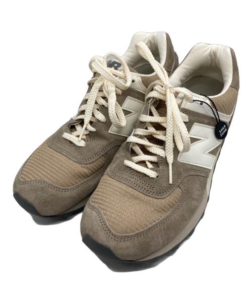 NEW BALANCE（ニューバランス）NEW BALANCE (ニューバランス) ローカットスニーカー ベージュ サイズ:SIZE 27cmの古着・服飾アイテム