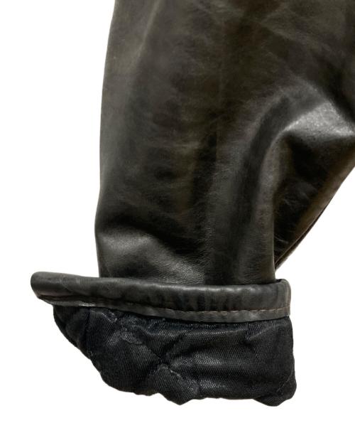 BELSTAFF（ベルスタッフ）BELSTAFF (ベルスタッフ) カウレザージャケット ブラック サイズ:SIZE Mの古着・服飾アイテム