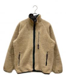 Patagonia（パタゴニア）の古着「レトロカーディガン」｜ベージュ×グリーン