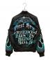 first row (ファーストロウ) FREEDOM IS NOT FREE FLAME MA-1 JACKET ブラック サイズ:SIZE S：18000円