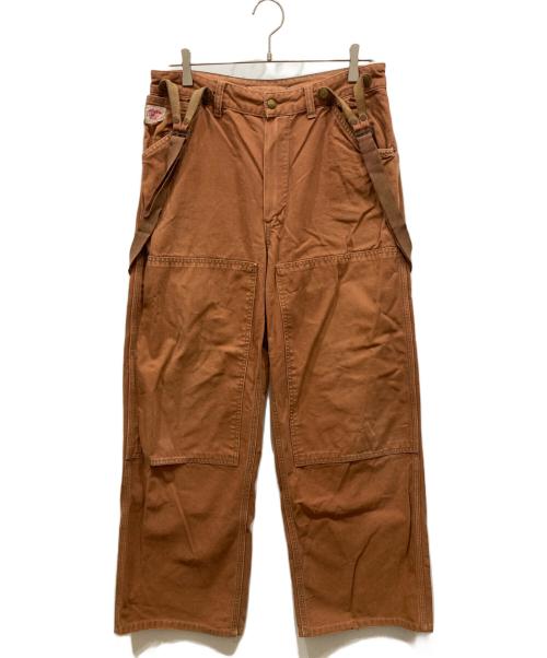 CarHartt（カーハート）CarHartt (カーハート) DOUBLE KNEE DUCK PANTS ブラウン サイズ:81cm (W32)の古着・服飾アイテム