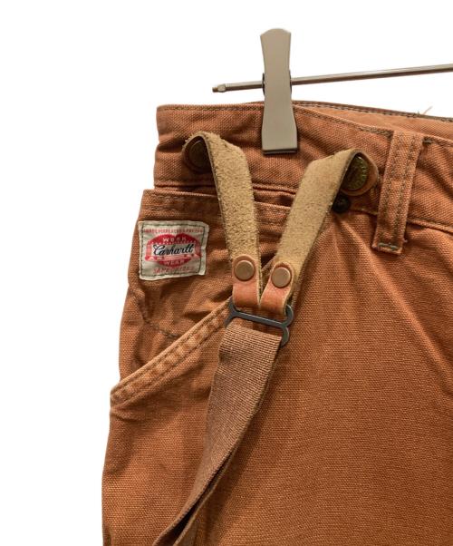 CarHartt（カーハート）CarHartt (カーハート) DOUBLE KNEE DUCK PANTS ブラウン サイズ:81cm (W32)の古着・服飾アイテム
