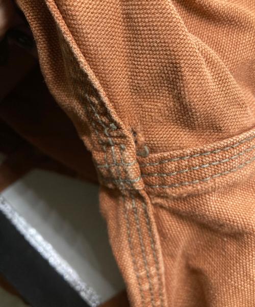 CarHartt（カーハート）CarHartt (カーハート) DOUBLE KNEE DUCK PANTS ブラウン サイズ:81cm (W32)の古着・服飾アイテム