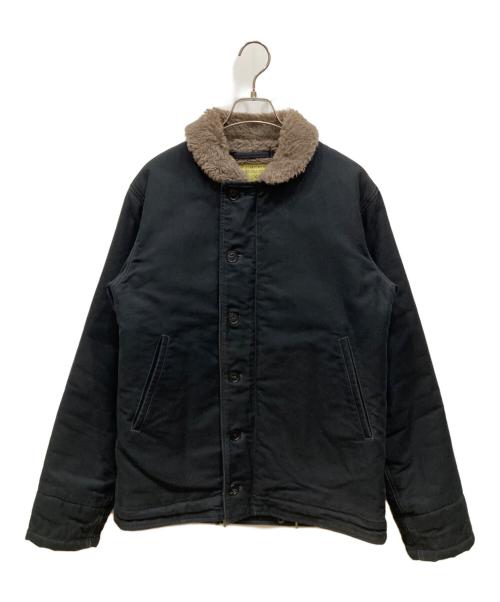BUZZ RICKSON'S（バズリクソンズ）Buzz Rickson's (バズリクソンズ) TYPE N-1 ジャケット ブラック サイズ:SIZE 40の古着・服飾アイテム