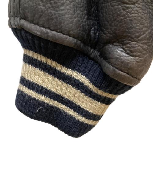 AVIREX（アヴィレックス）AVIREX (アヴィレックス) バーシティジャケット ブラック サイズ:不明の古着・服飾アイテム