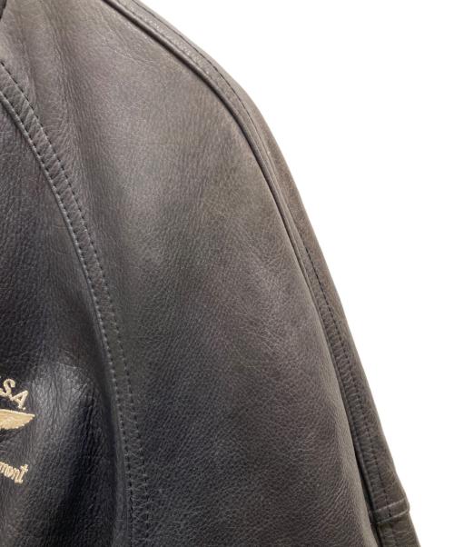 AVIREX（アヴィレックス）AVIREX (アヴィレックス) バーシティジャケット ブラック サイズ:不明の古着・服飾アイテム