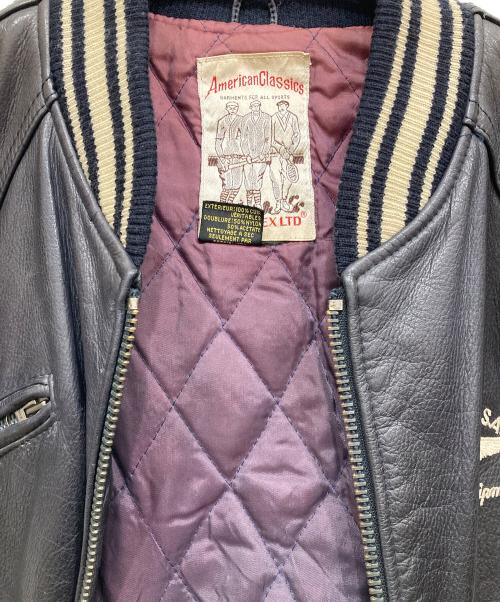 AVIREX（アヴィレックス）AVIREX (アヴィレックス) バーシティジャケット ブラック サイズ:不明の古着・服飾アイテム