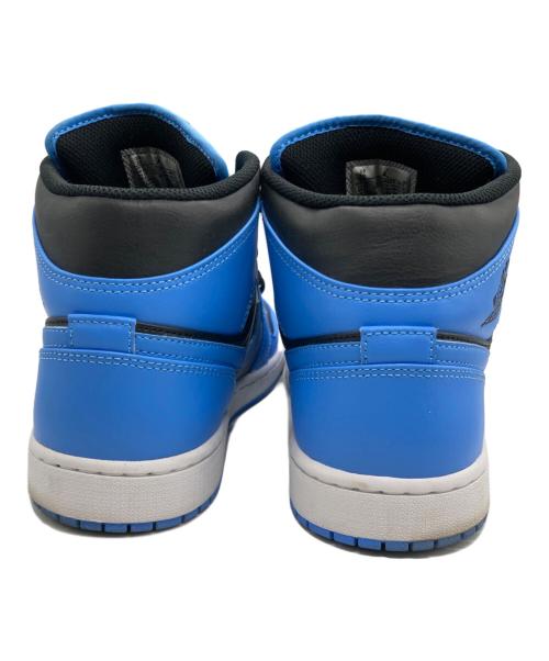 NIKE（ナイキ）NIKE (ナイキ) Air Jordan 1 Mid ブルー×ブラック サイズ:28の古着・服飾アイテム