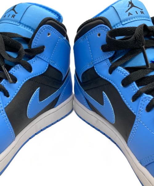 NIKE（ナイキ）NIKE (ナイキ) Air Jordan 1 Mid ブルー×ブラック サイズ:28の古着・服飾アイテム