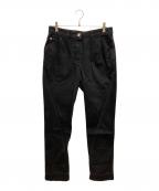 Vivienne Westwood RED LABELヴィヴィアンウエストウッドレッドレーベル）の古着「オーブ刺繍デニムパンツ」｜ブラック