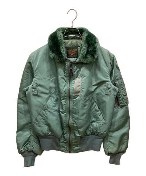 ALPHA（アルファ）ALPHA (アルファ) B-15Dフライトジャケット オリーブ サイズ:SIZE Sの古着・服飾アイテム