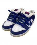 NIKE SBナイキエスビー）の古着「Dunk Low Los Angeles Dodgers」｜ブルー×ホワイト