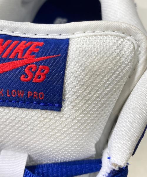 NIKE SB（ナイキエスビー）NIKE SB (ナイキエスビー) Dunk Low Los Angeles Dodgers ブルー×ホワイト サイズ:27の古着・服飾アイテム