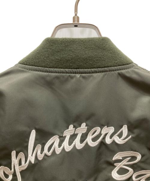 AVIREX（アヴィレックス）AVIREX (アヴィレックス) LIGHT MA-1 TOPHATTRS カーキ サイズ:SIZE XLの古着・服飾アイテム