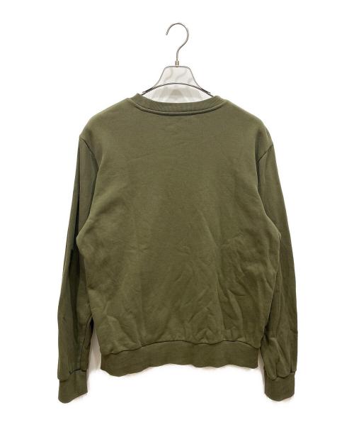 DIESEL（ディーゼル）DIESEL (ディーゼル) クルーネックスウェット カーキ サイズ:Lの古着・服飾アイテム