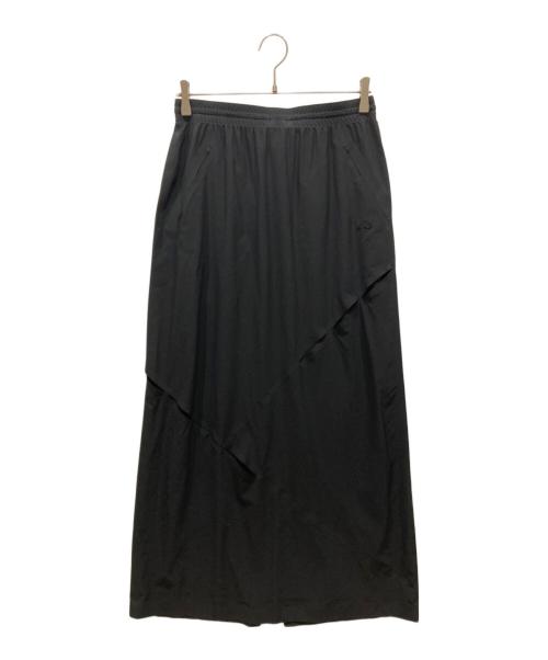 Y-3（ワイスリー）Y-3 (ワイスリー) W LONG SKIRT ブラック サイズ:Sの古着・服飾アイテム