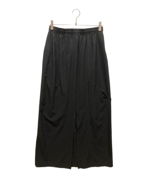Y-3（ワイスリー）Y-3 (ワイスリー) W LONG SKIRT ブラック サイズ:Sの古着・服飾アイテム