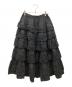 PINK HOUSE（ピンクハウス）の古着「ローンフリルスカート」｜ブラック