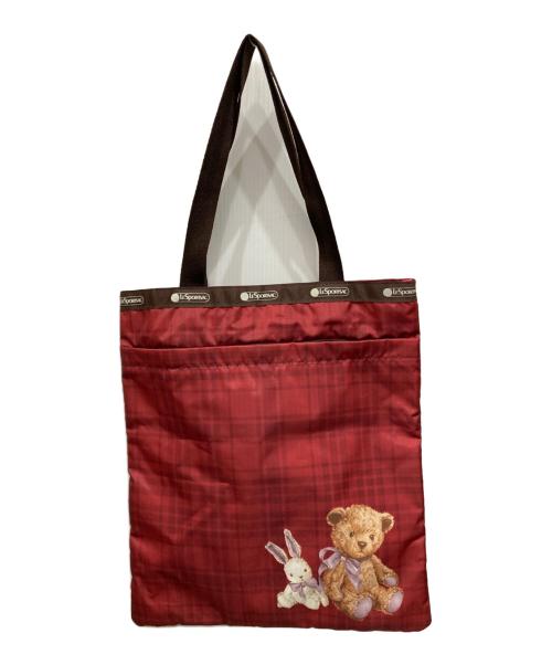 LeSportsac（レスポートサック）LeSportsac (レスポートサック) PINK HOUSE (ピンクハウス) コラボバッグ レッドの古着・服飾アイテム