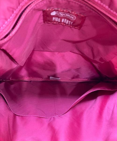 LeSportsac（レスポートサック）LeSportsac (レスポートサック) PINK HOUSE (ピンクハウス) コラボバッグ レッドの古着・服飾アイテム