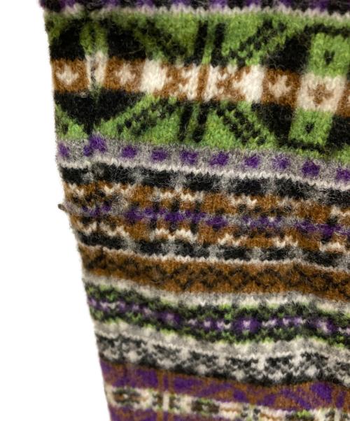 INSCRIRE（アンスクリア）INSCRIRE (アンスクリア) journal standard L'essage (ジャーナルスタンダード レサージュ) Fairisle Short Polo Sweater マルチカラー サイズ:不明の古着・服飾アイテム