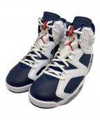 NIKEナイキ）の古着「Air Jordan 6 Retro」｜ネイビー×ホワイト