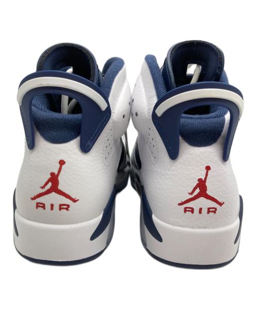 NIKE（ナイキ）NIKE (ナイキ) Air Jordan 6 Retro ネイビー×ホワイト サイズ:26 未使用品の古着・服飾アイテム