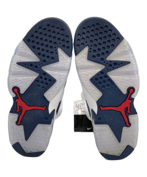 NIKE（ナイキ）NIKE (ナイキ) Air Jordan 6 Retro ネイビー×ホワイト サイズ:26 未使用品の古着・服飾アイテム