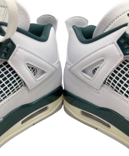 NIKE（ナイキ）NIKE (ナイキ) Air Jordan 4 Retro グリーン×ホワイト サイズ:26の古着・服飾アイテム