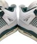 中古・古着 NIKE (ナイキ) Air Jordan 4 Retro グリーン×ホワイト サイズ:26：10000円