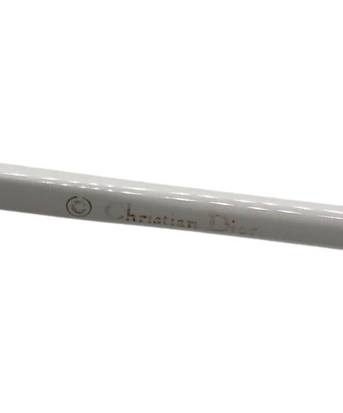 Christian Dior（クリスチャン ディオール）Christian Dior (クリスチャン ディオール) サングラス ホワイト サイズ:52□21 140の古着・服飾アイテム