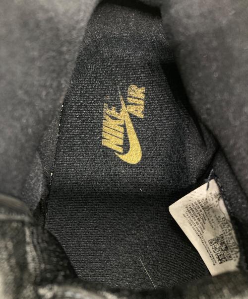 NIKE（ナイキ）NIKE (ナイキ) ハイカットスニーカー　AIR JORDAN 1 RETRO HIGH OG ブラック×ゴールド サイズ:SIZE 27.5cmの古着・服飾アイテム