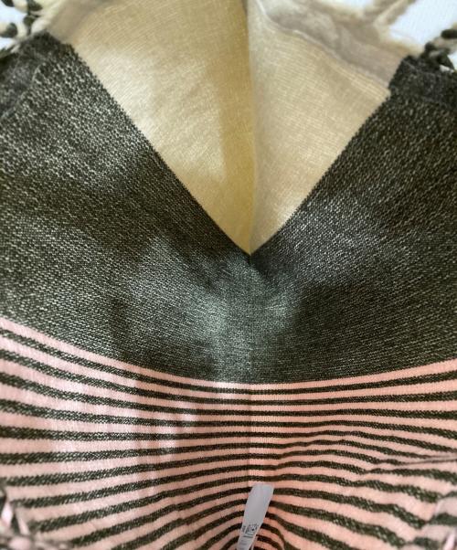 MARNI（マルニ）MARNI (マルニ) FLOWER CAFE HAMMOCK BAG ブラウン×カーキの古着・服飾アイテム