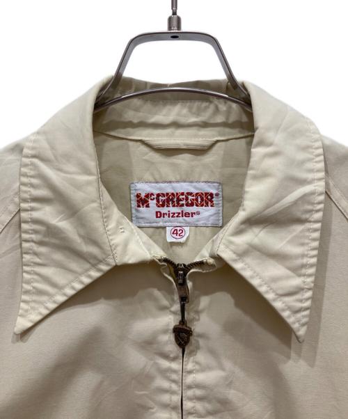 McGREGOR（マックレガー）McGREGOR (マックレガー) ドリズラージャケット ベージュ サイズ:SIZE 42の古着・服飾アイテム