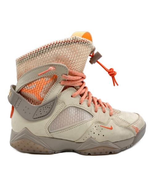 NIKE（ナイキ）NIKE (ナイキ) Bephies Beauty Supply (ビフィーズ ビューティ サプライ) Jordan 7 Retro ベージュ×オレンジ サイズ:22cmの古着・服飾アイテム