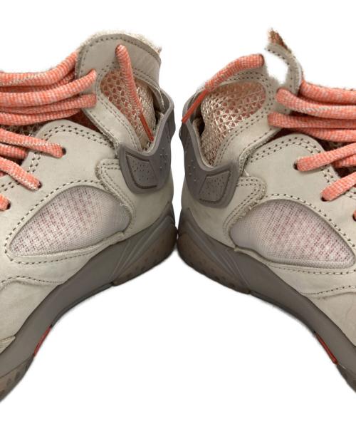 NIKE（ナイキ）NIKE (ナイキ) Bephies Beauty Supply (ビフィーズ ビューティ サプライ) Jordan 7 Retro ベージュ×オレンジ サイズ:22cmの古着・服飾アイテム