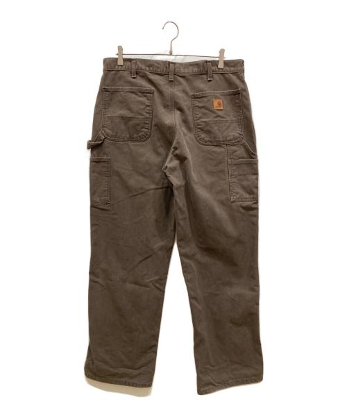 CarHartt（カーハート）CarHartt (カーハート) ダックペインターパンツ ブラウン サイズ:91cm (W36)の古着・服飾アイテム