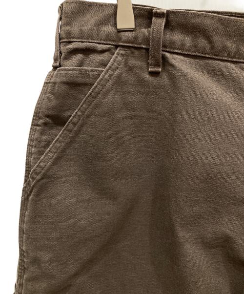CarHartt（カーハート）CarHartt (カーハート) ダックペインターパンツ ブラウン サイズ:91cm (W36)の古着・服飾アイテム