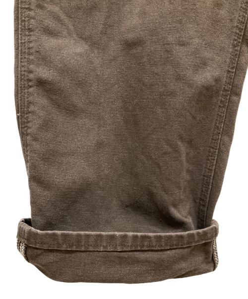 CarHartt（カーハート）CarHartt (カーハート) ダックペインターパンツ ブラウン サイズ:91cm (W36)の古着・服飾アイテム