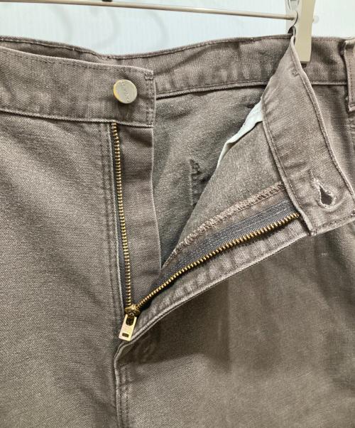 CarHartt（カーハート）CarHartt (カーハート) ダックペインターパンツ ブラウン サイズ:91cm (W36)の古着・服飾アイテム