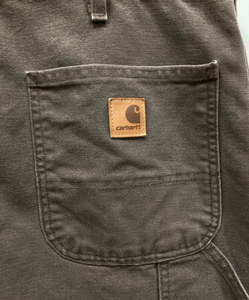 CarHartt（カーハート）CarHartt (カーハート) ダックペインターパンツ ブラウン サイズ:91cm (W36)の古着・服飾アイテム